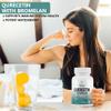 Vinco Quercetin Bromelain High Strength Supplement - Quercetin 1000mg & 200mg Bromelain Per Serving  Bromelain and Quercetin Supplement - Supports Immune System, Non-GMO & Gluten Free - 120 Capsules view 4