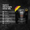 Precision Fuel Carb & Electrolytes Powder Drink Mix - High-Performance Energy Drink, 60g Carbs & 1000mg Sodium per Liter, Vegan, Citrus Flavor - for Intense Workouts & Endurance Sports (1-Pack) view 4