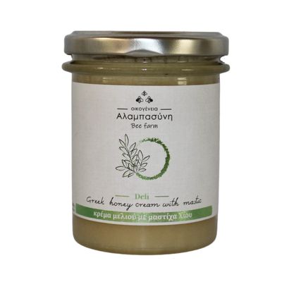 Alabasinis Greek Creamed Honey with Mastic 250gr