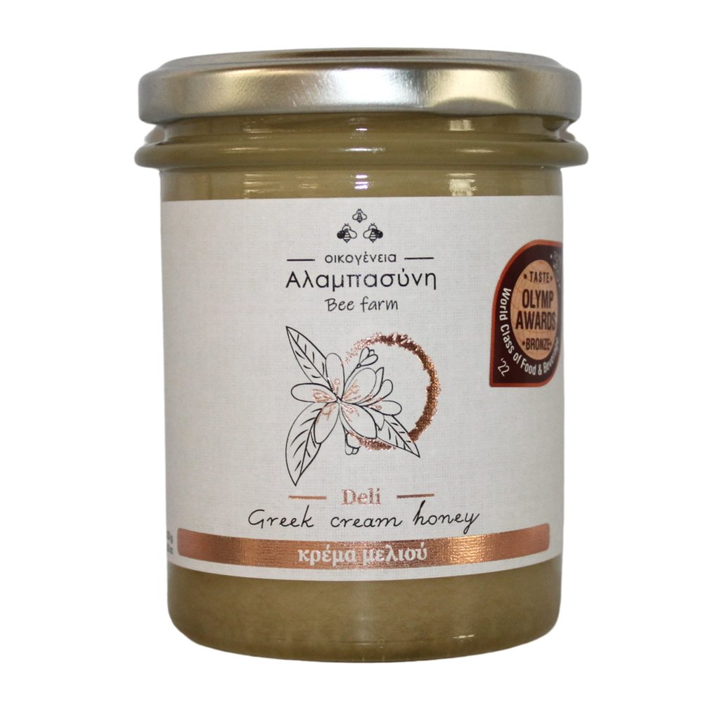 Alabasinis Greek Creamed Honey 250gr