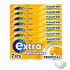 8 x 7pcs Extra Refreshers Tropical Sugarfree Chewing Gum Handy Box view 1