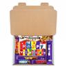 Valentine's Chocolate Hamper Gift Box, Valentines Hamper, HAPPY VALENTINES Chocolate Hamper Gift Box view 2