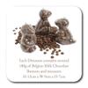 ButtonChocs Chocolate Dinosaur - Stomp Chomp Roarr. Belgian Milk Chocolate Dinosaur Gift. view 4