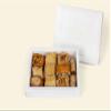 250g Assorted Baklava Gift Box White, authentic, traditional arabic baklawa, luxury presentation box, handmade fresh backlava view 3