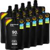Precision Fuel PF90 Energy Gels - Mild Flavour Running for Endurance Athletes 90g Carbohydrate Easy-to-Digest Perfect & Long-Duration Sports (153g (10 Gels)) view 1