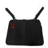 Wheelchair Side Bag by HEALUA, Wheelchair Pouch Bag with Cup Holder, Armrest Accessories for Wheelchair, Rollator, Electric Scooter Wheelchairs - Medical Carry Bag (Black) view 2