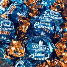Toffee, Walker's Toffee, Bulk, 2.5kg, Wholesale, British, Traditional, Sweet, Treat, Confectionery, Snack (Salted Caramel)