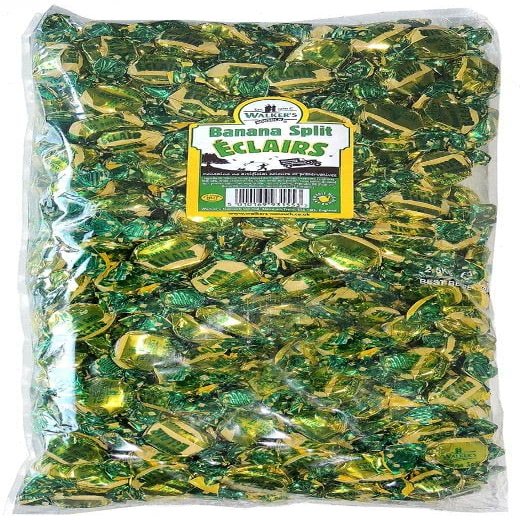 Toffee, Walker's Toffee, Bulk, 2.5kg, Wholesale, British, Traditional, Sweet, Treat, Confectionery, Snack (Banana Eclair)