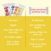 N'eat Natural Energy Bars - Healthy Snack for Adults and Kids - Palm Oil Free Low Calorie Snacks - Vegan Snacks and Fruit Bar Bursting with Natural Energy - 16x45g Fruit Bars - Rainbow Selection Box view 3