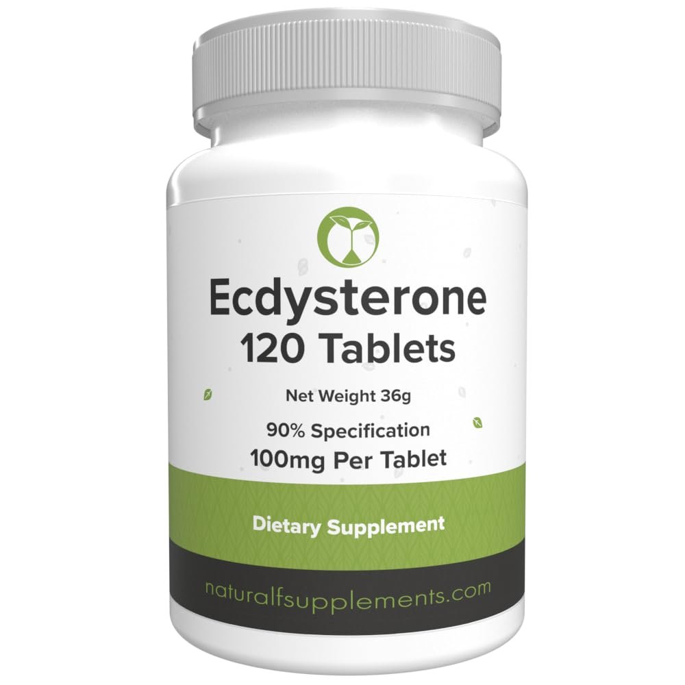 Beta Ecdysterone 120 Tablets 100mg | 90% Standardisation (120 Tablets)