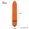 10 Modes Strong Shock Quiet Waterproof Bullet Tool Soft Silicone Toys for Women Pleasure, Mini Travel Small Size, Personal Bullet Tool Massage Ball Powerful Bullet Rod for Body Relaxing (Yellow) view 2