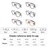 BAFAFA Photochromic Reading Glasses Unisex,PP+steel Material Spring Hinges Include Sun Readers, UV400 Protection,No Screws (Color : Black+Gold, Size : +2.5) view 3