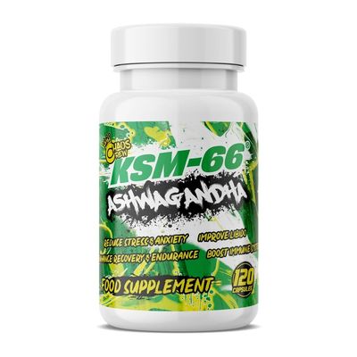 Chaos Crew KSM 66 Ashwagandha 120 Caps Grape Bubblegum