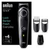 Braun BT3440 Men's Beard Trimmer, with Ultra Sharp Blade, 40 Length Settings, Rechargeable with 80 Minutes Wireless Runtime view 1