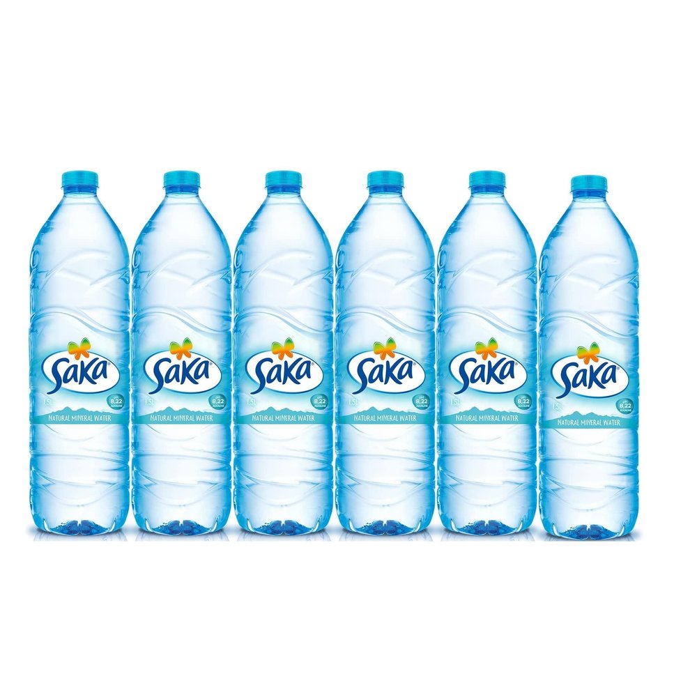 Saka Natural Mineral Water 1.5 Litre (Pack of 6)