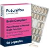 Brain Complex+ Capsules  Brain Supplement with Phosphatidylserine, B Vitamins & Ginkgo Biloba  28 Day Supply  Brain Energy, Health & Cognition Supplements by FutureYou Cambridge view 1