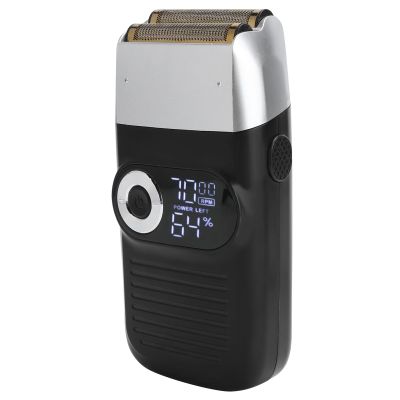 Beard Trimmer for, Electric Foil Shaver Rechargeable Bald Head Shaver Ele Trimmer LCD Mustache Men Electric Men Bald Head Beard