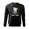 Kawaii Neko Ramen Lover Japanese Noodle Anime Unisex Black Sweater Size M view 1