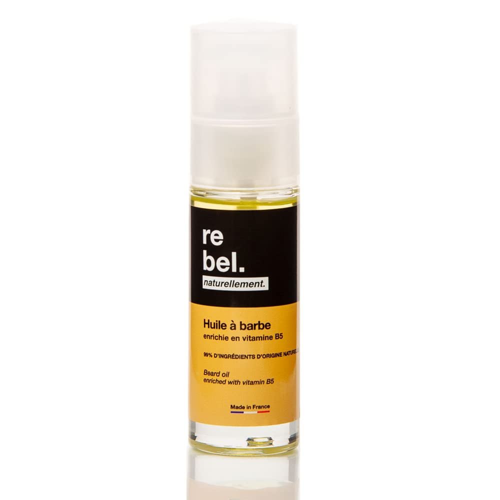 Maison du Savon de Marseille  Rebel Beard Oil for Men with Shea Butter - For Soft and Conditioned Beard - 30 ml