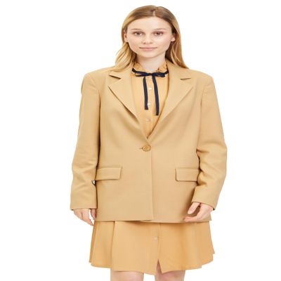 Tamaris Women's Bad Urach Blazer, Iced Coffee, 14