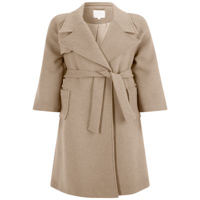 Tamaris Women's Balchik Coat, Tapioca, 40 EU