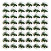 48x Tractor Premium Edible ICING Cup Cake Toppers round fairy Farm D1 view 1