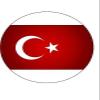 15 TURKISH FLAG 40mm PREMIUM RICE PAPER CUP CAKE FAIRY TOPPERS TURKEY COUNTRY D1 view 1