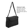 Cyrank Wheelchair Bag, Wheelchair Backpack Bag Wheelchair Hanging Storage Bag Wheelchair Organizer Storage Bag for Wheelchairs and Walkers(black) view 2
