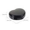 GLEAVI 3 Sets Heart Shaped Contacts Lens Case Mirror Portable Travel Contacts Lens Kit Small Storage Box for Travel view 3