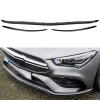 For Mercedes For Benz W118 C118 CLA35 CLA180 CLA200 CLA250 AMG Front Bumper Trim Lip Splitter Canards Air Vent Cover 2019-2023 view 4