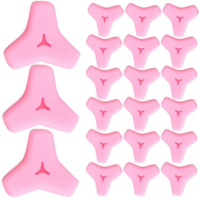 Beavorty 20pairs Slip Silicone Cover Eyeglass Grips for Comfortable Fit Prevent Glasses Slip for Daily Use and Eyeglass Supplies