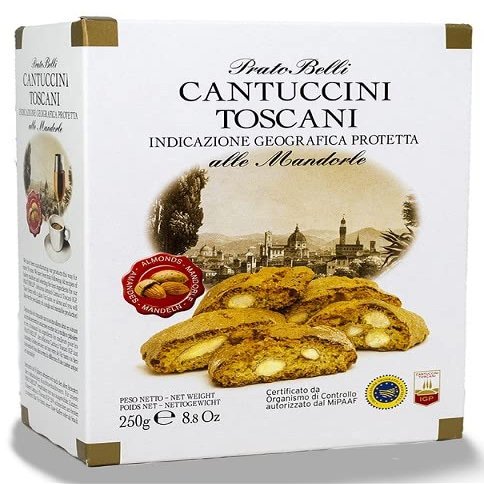 Biscottificio Belli Pasticceria - Cantuccini IGP Almond 20% (Card Box) - 2 x 250gr