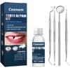 Tooth Repair Kit - Temporary Fake Teeth Replacement Kit with Dental Mirror Tools for Temporary Restoration of Missing & Broken Teeth Replacement Dentures view 1