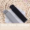 Soft Bristle Travel Folding Toothbrush - Set of 4, Mini & Portable, Suitable for Adults & Children, Black & Gray view 2