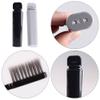 Soft Bristle Travel Folding Toothbrush - Set of 4, Mini & Portable, Suitable for Adults & Children, Black & Gray view 3
