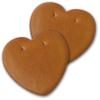 Gingerbread Heart Blank to Design Yourself 20 x 20 cm 5 Pieces Original Fresh Oktoberfest Gingerbread Hearts from Munich Gingerbread Hearts Buy Cheap | Pastry Shop Sugar view 1