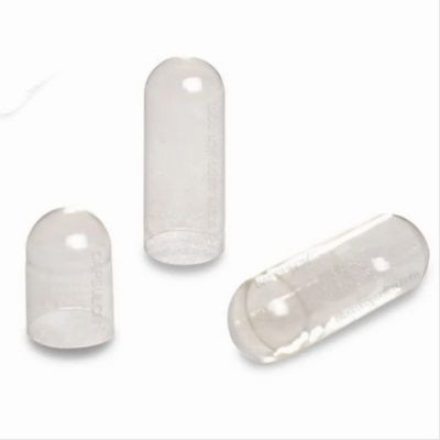 DR T&T Gelatine Capsules Capsule Size 0 Clear Body top Separated (1000)