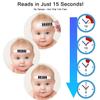 SHAPOKY 30 Pcs Forehead Thermometer Strips Adhesive Thermometer Strips Reusable Thermometer Stickers Discoloration Sticker view 2