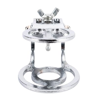 Dental Lab Semi Adjustable Articulator - Universal Denture Articulator - 3 Adjustable Type 2 Dental Articulator for Denture Plaster Model, with Screwdriver (Silver)
