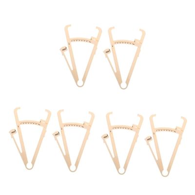 Baluue 6pcs Body Fat Caliper Accurately Fat Measuring Device Body Measuring Tape for Fitness Tracking for Health Monitoring