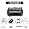 21B Replacement Head Compatible with Braun Series 3, 21B Wet and Dry Replacement Foil and Cutter for Braun Electric Shaver S3, 300s, 310s, 3010s, 3040s, 5409, 340s-4 view 4