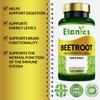 Etanics Beetroot Tablets | High Strength 400mg Vegan Supplement | Rich in Vitamins & Minerals | Nitric Oxide Booster | Blood Pressure Support | Suitable for Vegetarians and Vegans - Made in The UK view 2