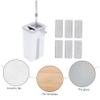 PLAFOPE Hand Mop Rotation Microfiber Cleaning Tool for Effortless Floor Cleaning for Home Use Included Mop Bucket Kit view 4