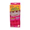 Scrub Daddy Scrub Mommy Cleaning Sponges - Dual Sided Non Scratch Sponge Scourers, Smiley Kitchen Sponges for Dishwashing & Bathroom, FlexTexture Dish Scrubber Sponge, Assorted Twin Pack view 1