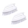 YARNOW 2pcs Tile Cleaning Brush with Handle High Temperature Resistant Laundry Brush with Handle for Home and Travel Use view 1