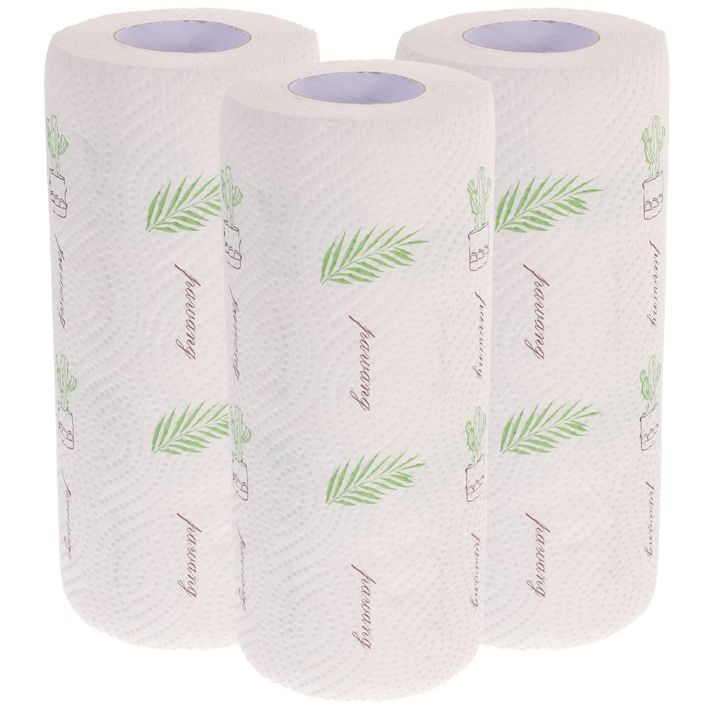 Beavorty Butter Paper Sheets 55 Sheets Per Roll Kitchen Paper Towels for Cooking Cleaning Catering