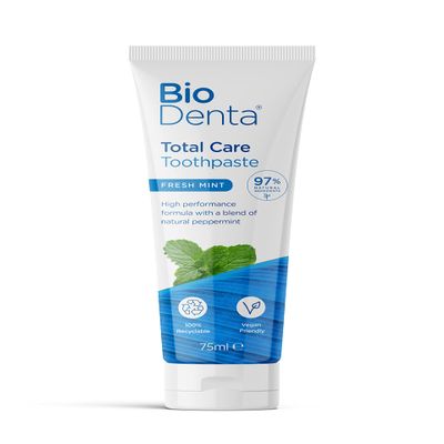 BioDenta Natural Toothpaste (Single, Total Care)