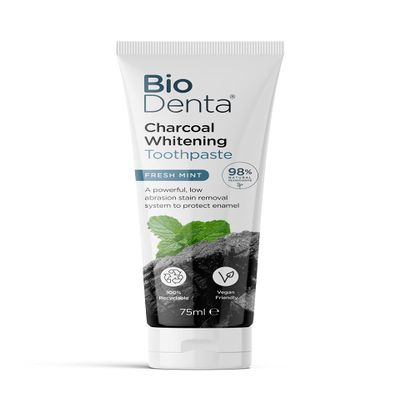 BioDenta Natural Toothpaste (Single, Charcoal)