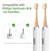 Bamboo Toothbrush Replacement Heads, 4-Pack - Compatible with Philips Sonicare HX3/HX6/HX9 Series, Soft Biodegradable Bristles, Eco-Friendly & Zero-Waste view 2