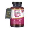 Odourless Garlic Capsules | 45,000mg per softgel | 200 softgels (not Tablets) Super High Strength | Cold Pressed and Deodourised Premium Garlic Oil Extract from Allium Sativum view 1